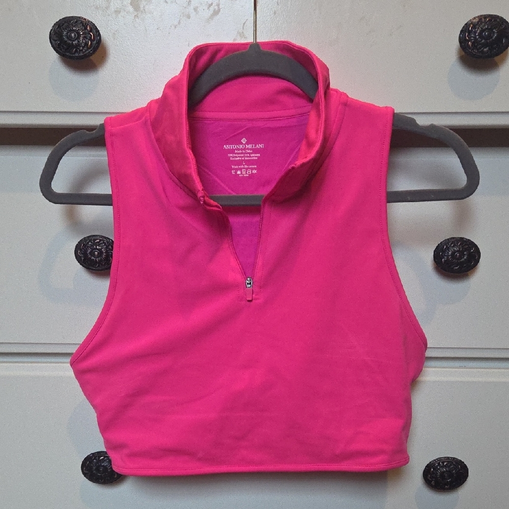 Antonio Melani Crop Workout Tank